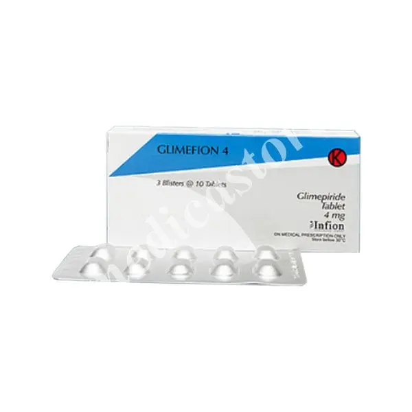 Glimefion 4 mg Tablet