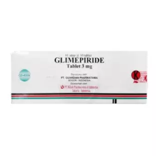 Glimepiride 3 mg Tablet