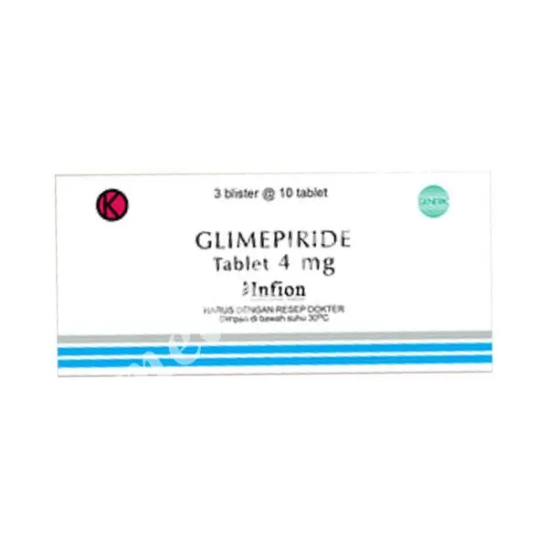 Glimepiride 4 mg Tablet