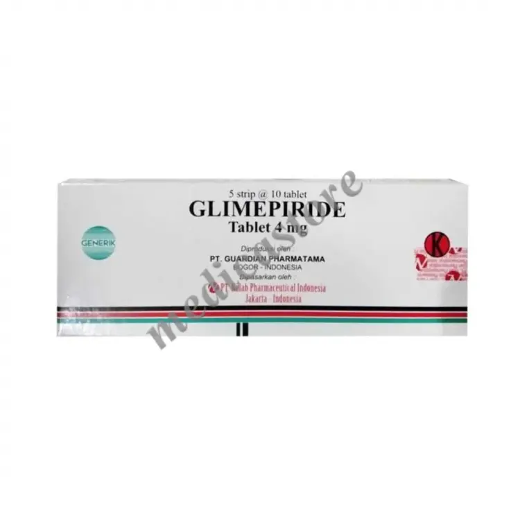 Glimepiride 4 mg Tablet