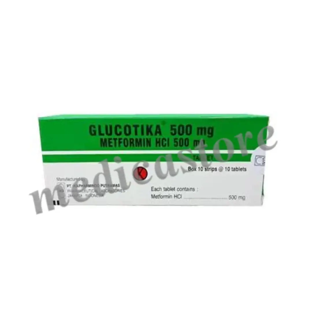 Glucotika 500 mg Tablet