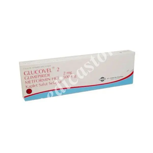 Glucovel 2 Kaplet Salut Selaput