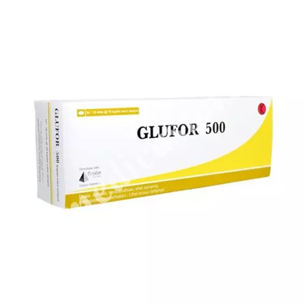 Glufor 500 mg Tablet