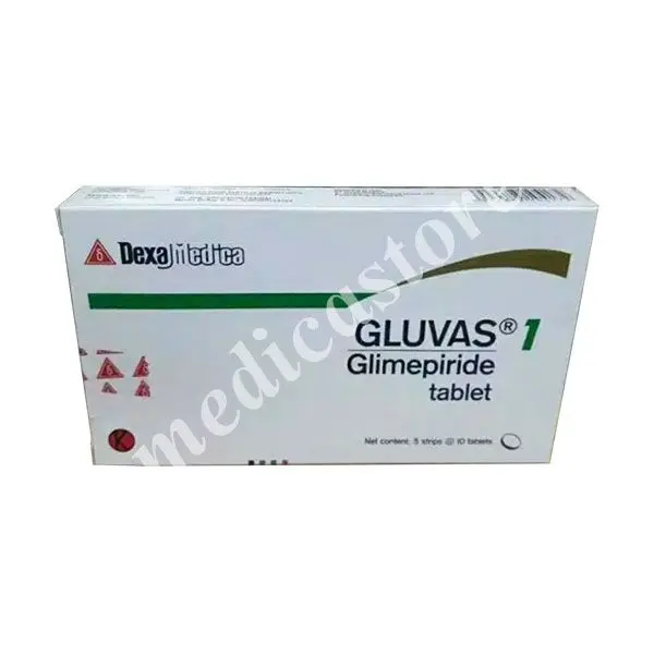 Gluvas 1 mg Tablet 