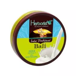 HERBORIST LULUR TRADISIONAL BALI MILK EXTRACK PLUS BRIGHTENING 100 GR