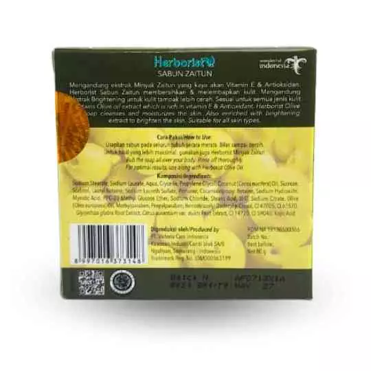 HERBORIST SABUN ZAITUN 80 GR 