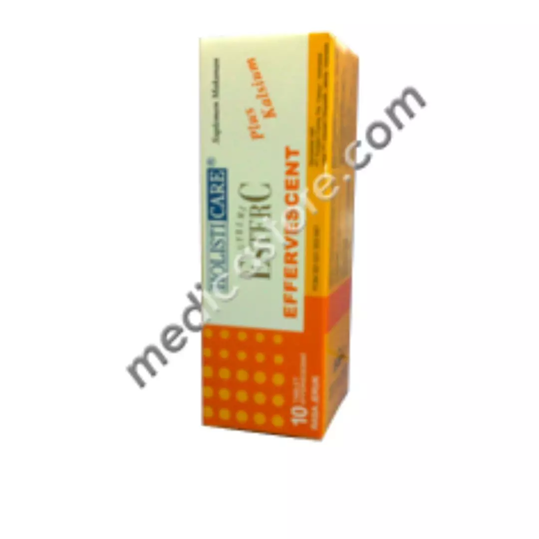 HOLISTICARE SUPREME ESTER C EFF ORANGE 10 TABLET