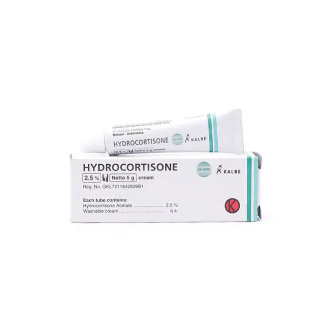 Hydrocortisone 2.5% Krim 5 g