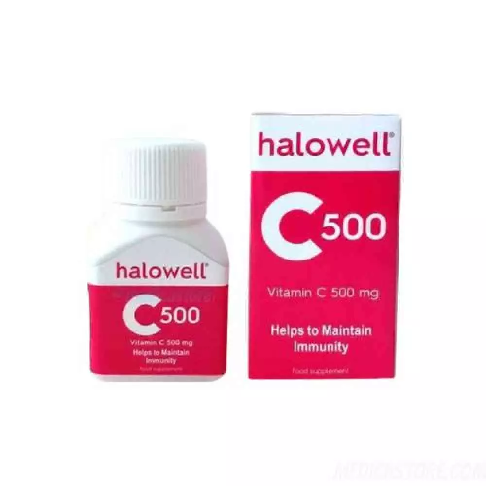 HALOWELL KAPLET VITAMIN C 500 30'S