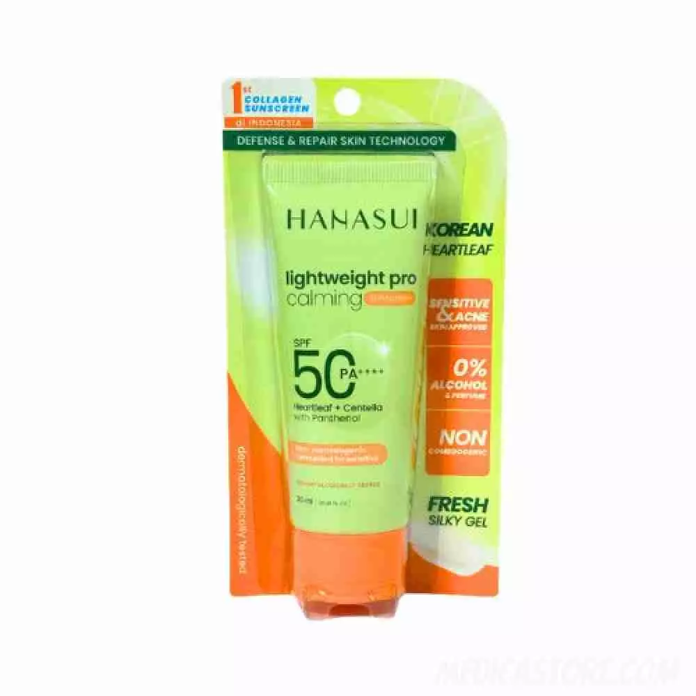Hanasui Lightweght Pro Calming Sunscreen SPF 50 30 ml