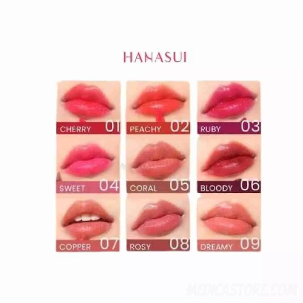 HANASUI TINTDORABLE LIP STAIN ROSY 08