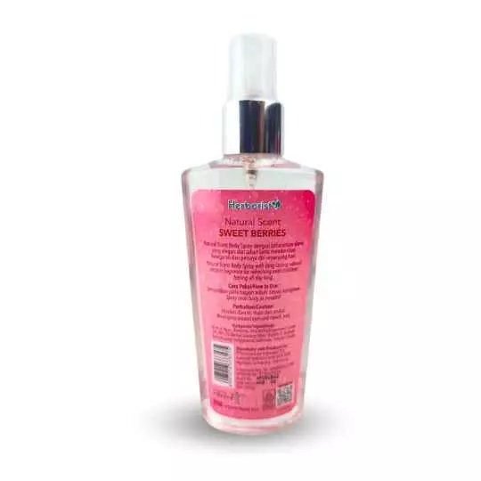 HERBORIST NATURAL SCENT BODY SPRAY SWEET BERRIES 120ML