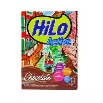 Hilo Active Rasa Coklat 250 g