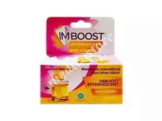 Imboost Effervescent Rasa Jeruk 8 Tablet