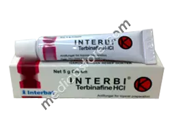Interbi 10 mg Krim 5 g