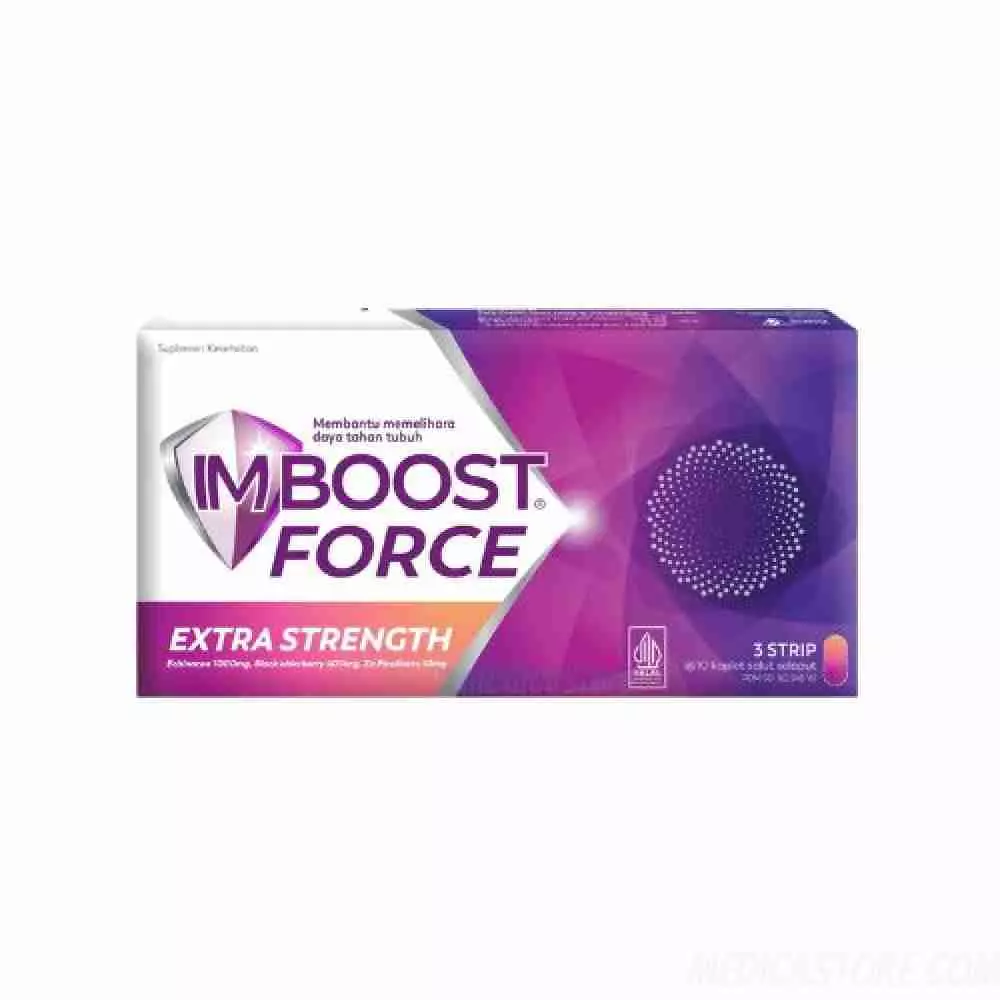 Imboost Force Extra Strength strip Isi 10 Kapsul