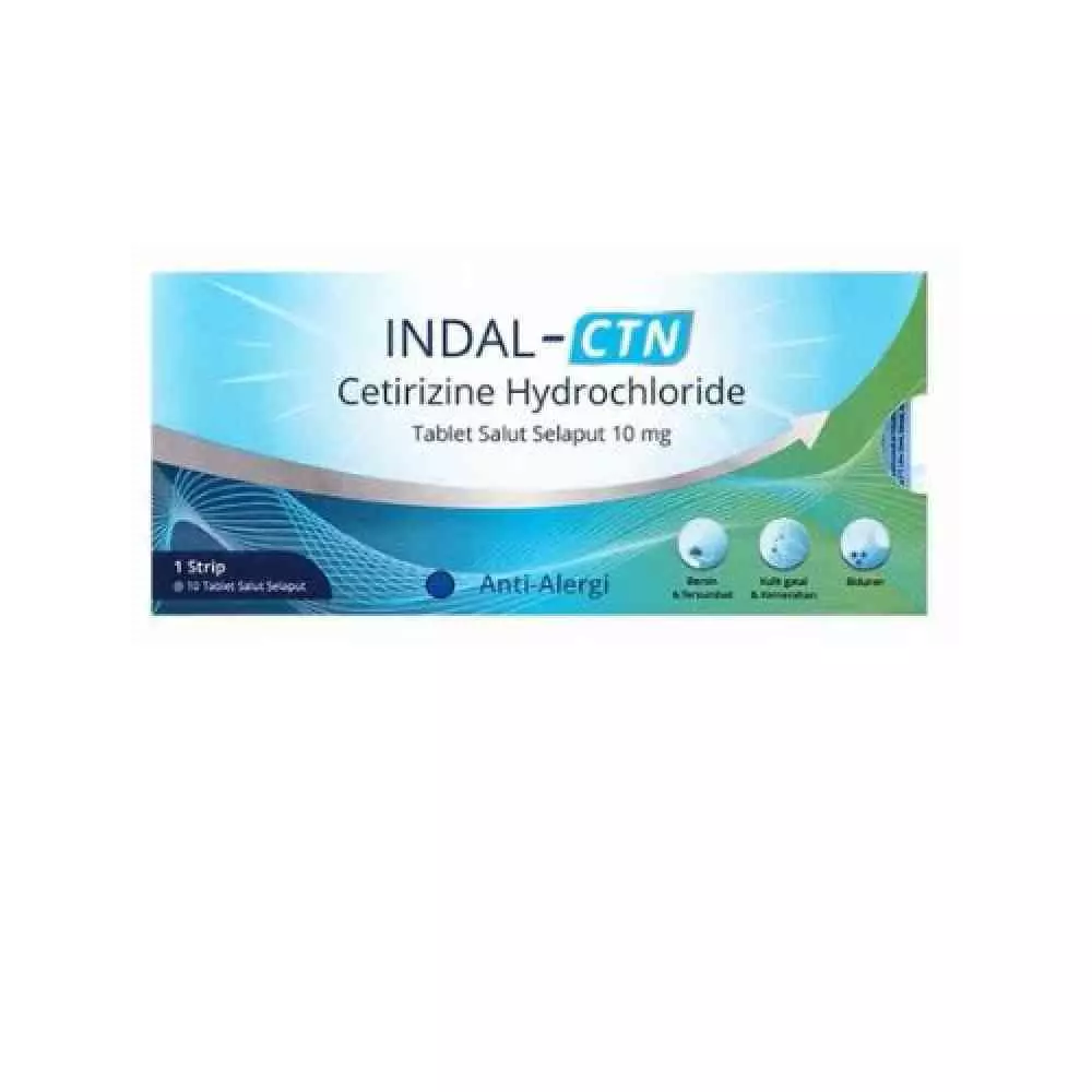 Indal-Ctn 10 mg Tablet Salut Selaput