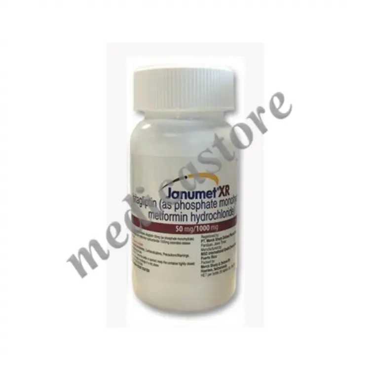 Janumet XR 100 mg/1000 mg Tablet