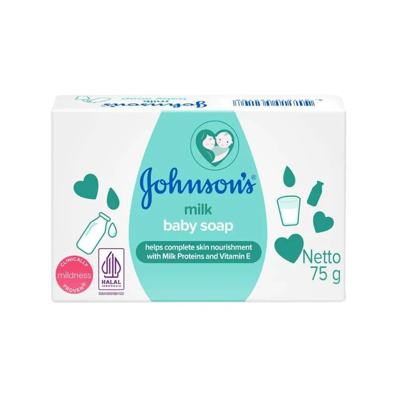 Johnsons Milk Baby Soap 75 g