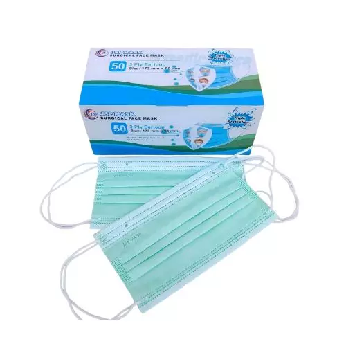 JSP Earloop Mask 3ply 50'S