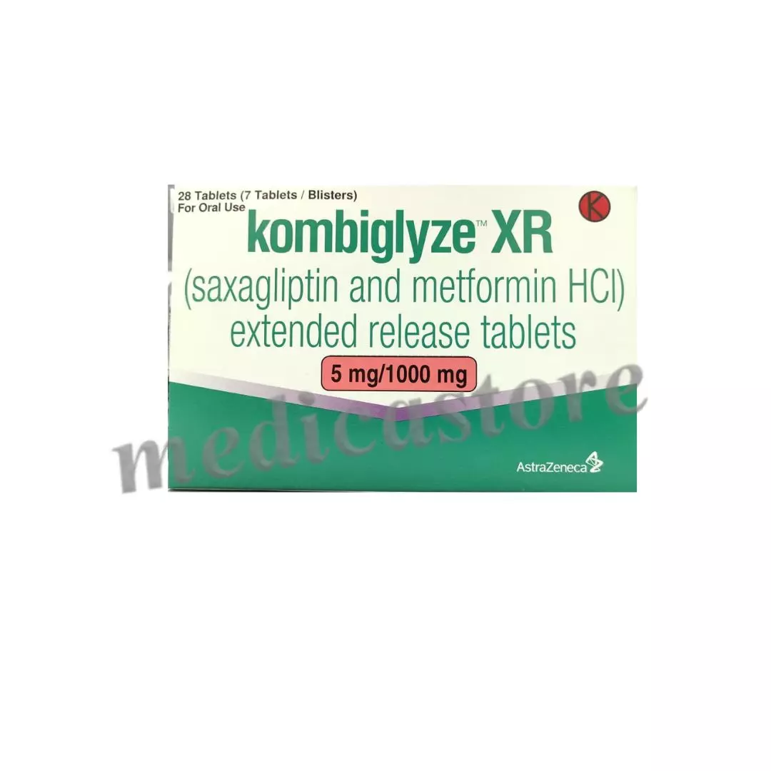 Kombiglyze XR 5 mg/1000 mg Tablet