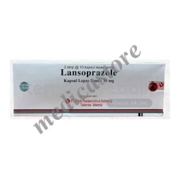  Lansoprazole 30 mg.Kapsul Lepas Tunda