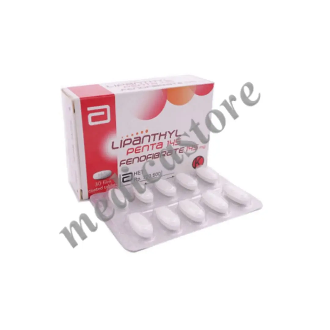 Lipanthyl Penta 145 mg Tablet Salut Selaput