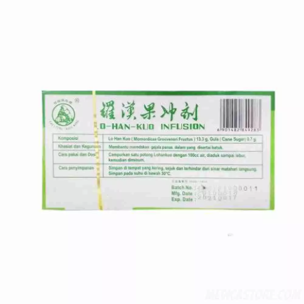LO HAN KUO INFUSION ISI 12