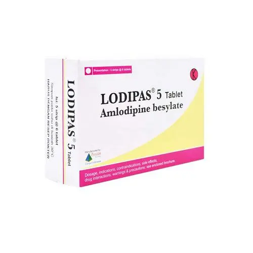 Lodipas 5 mg Tablet