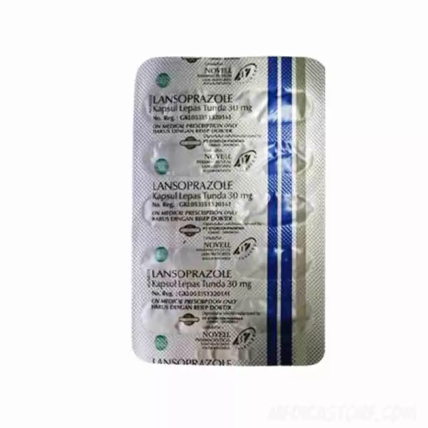 Lansoprazole 30 mg Kapsul (Novell) 20'S