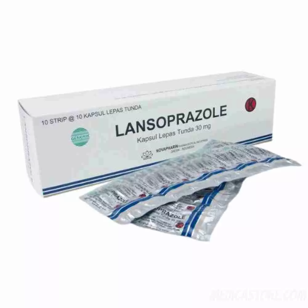 Lansoprazole 30 mg Kapsul (Nova) 100'S