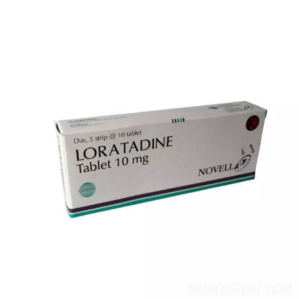 Loratadine 10 mg Tablet (Novell)
