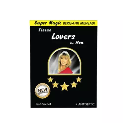 Lovers For Men Tissue 6'S