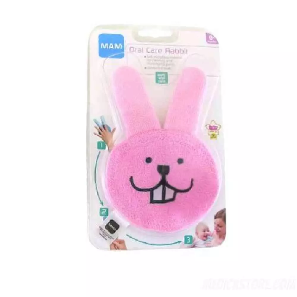MAM ORAL CARE RABBIT PINK