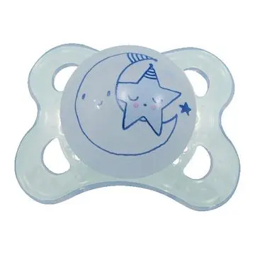 MAM PACIFIER NIGHT 0 PLUS BOY 1 (BLUE)