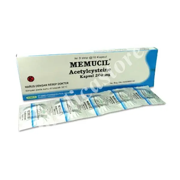 Memucil 200 mg Kapsul