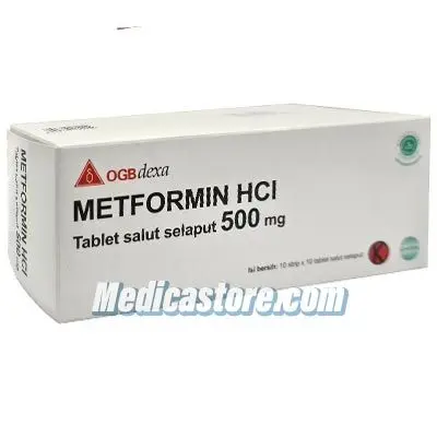 Metformin 500 mg Tablet
