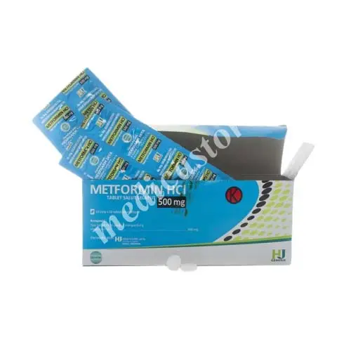 Metformin 500 mg Tablet