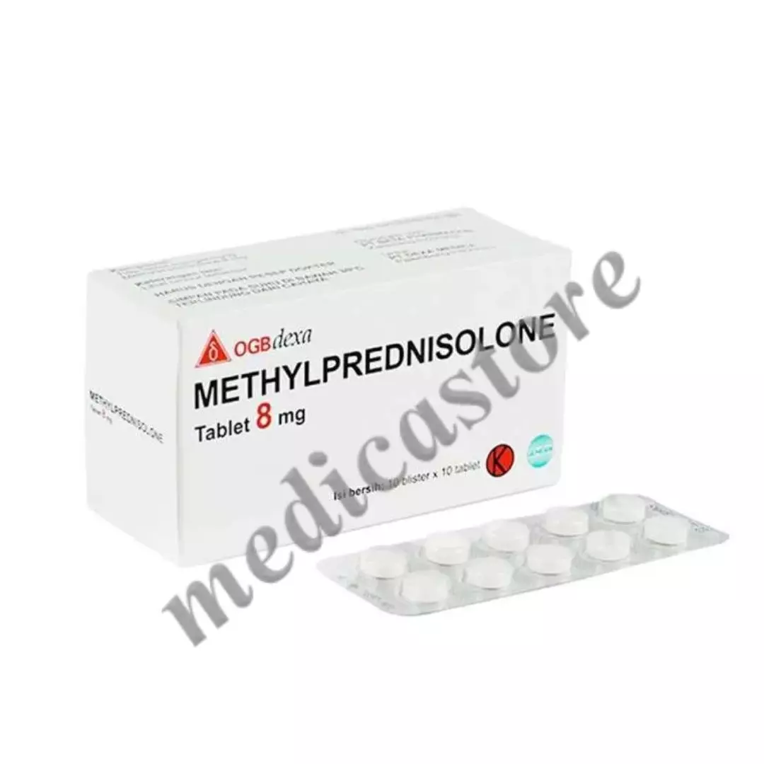 Methylprednisolone 8 mg Tablet