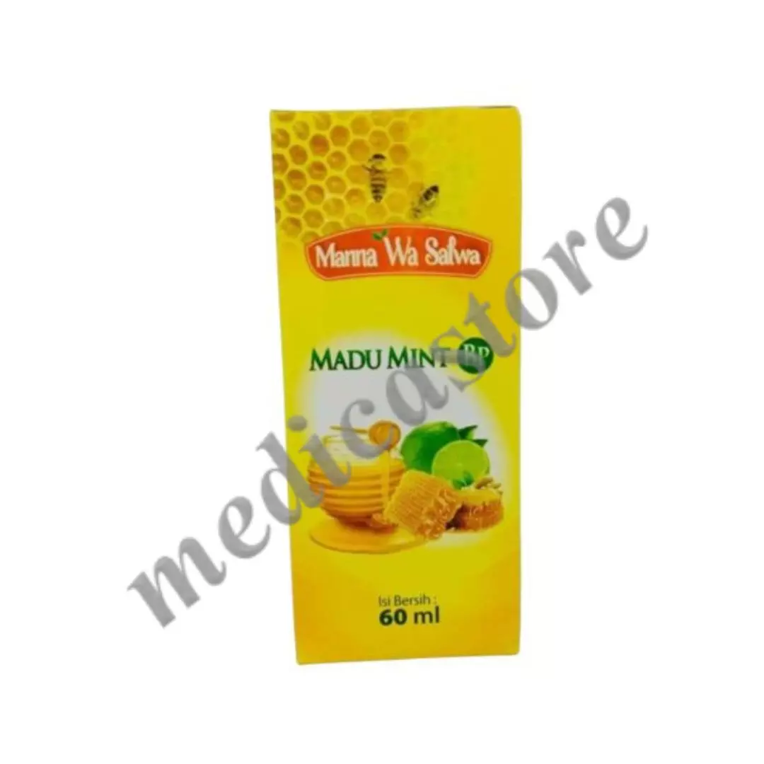 Manna Wa Salwa Madu Mint Bp 100ml