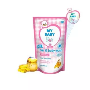 MY BABY HAIR & BODY WASH REF 400ML SWEET FLORAL
