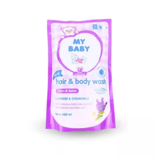 MY BABY HAIR & BODY WASH REFF 400 ML CALM & RELAX