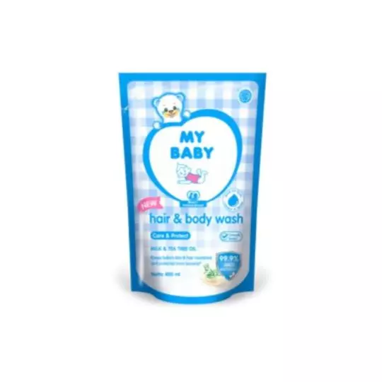 MY BABY HAIR & BODY WASH HEALTHY & PROTECT REFIL 400 ML 