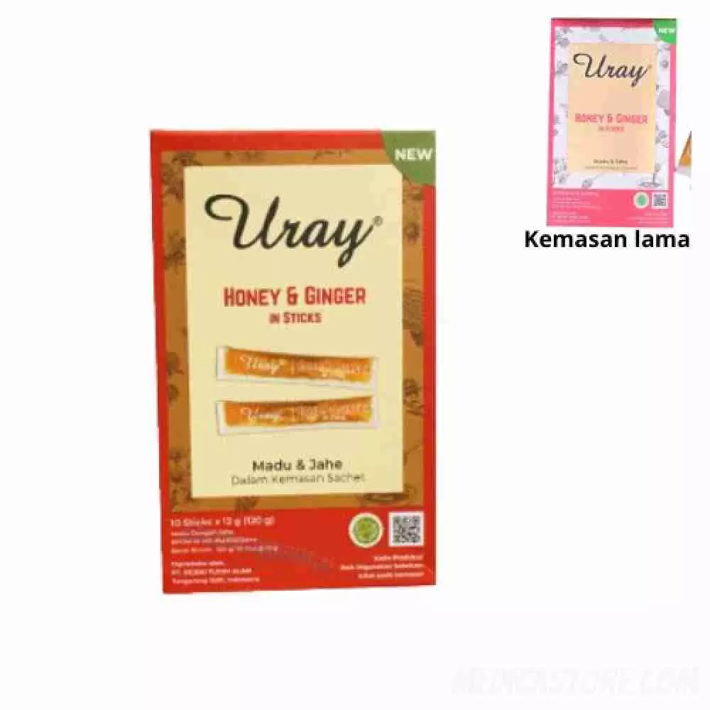 Madu Uray Ginger Stick 120g