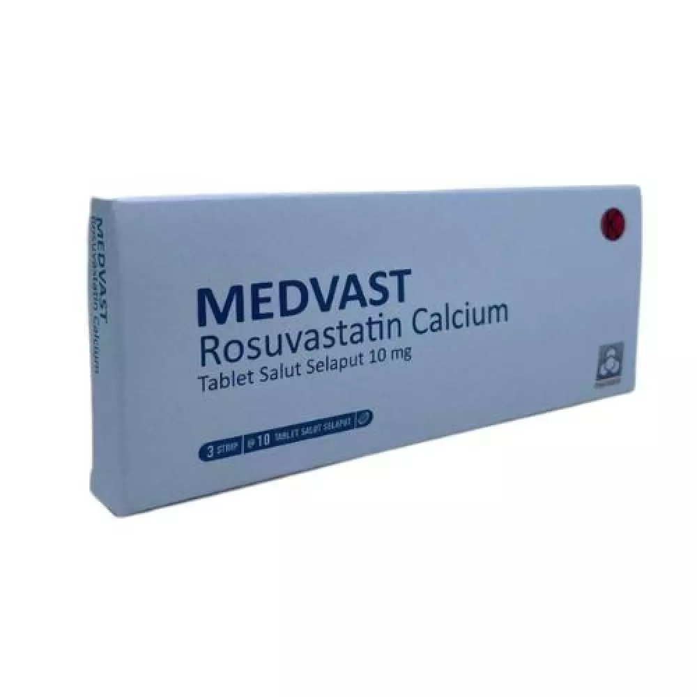 Medvast 10mg Tablet Salut Selaput 3 Strip @10 Tablet