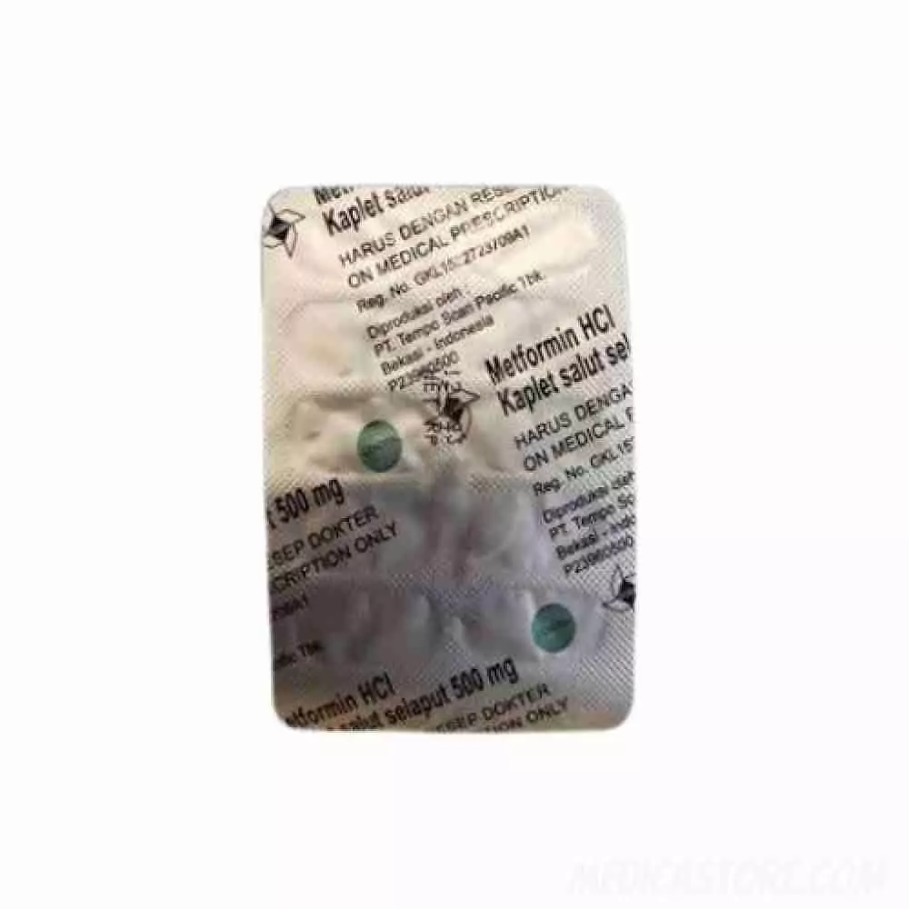 Metformin 500 mg Kaplet (Tempo)