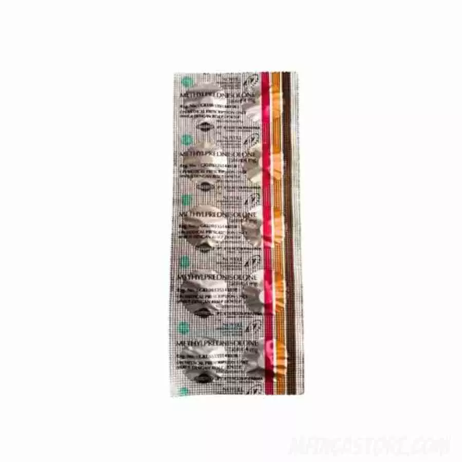 Methylprednisolone 4 mg Tablet 100's (Novell)