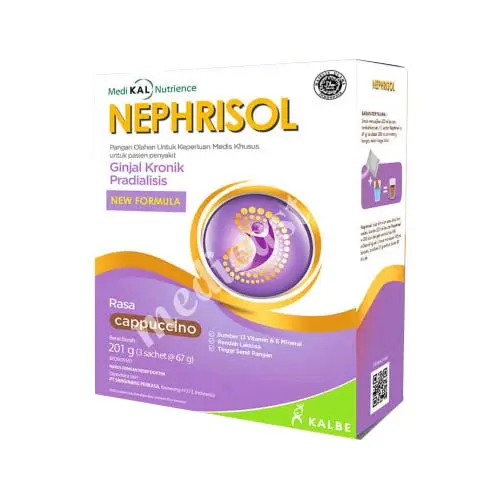 NEPHRISOL CAPPUCCINO 201 GR (3 SACHET)