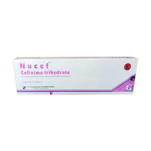 Nucef 100 mg Kapsul 