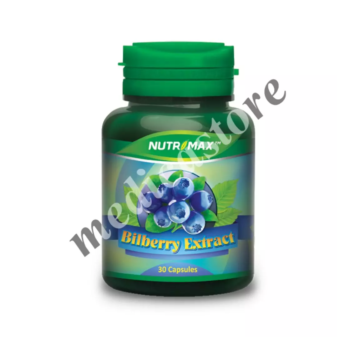 NUTRIMAX BILBERRY EXTRACT 30'S